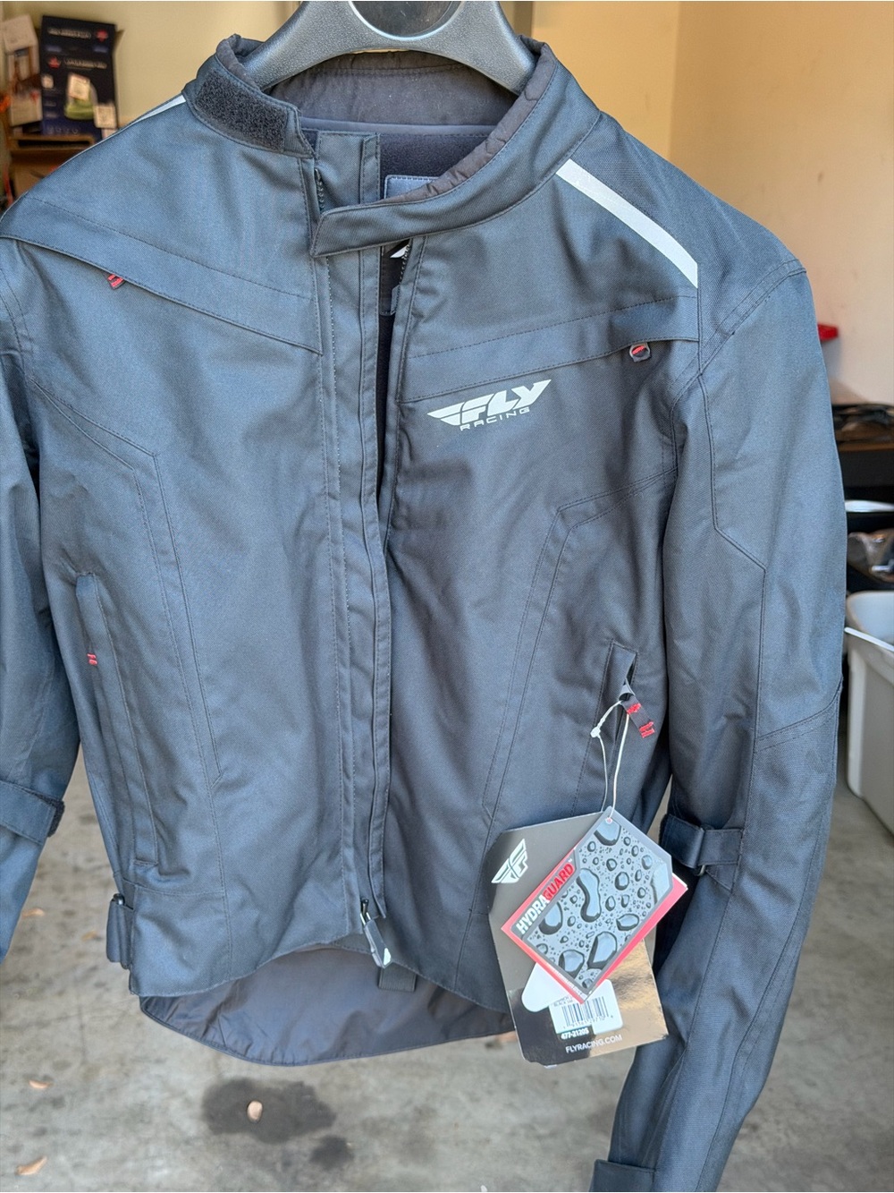 Fly Racing Men's Black Textile Performance Motorcycle Jacket - Picture 4 of 13